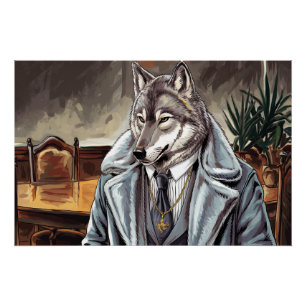 Wolf Mob Boss Poster