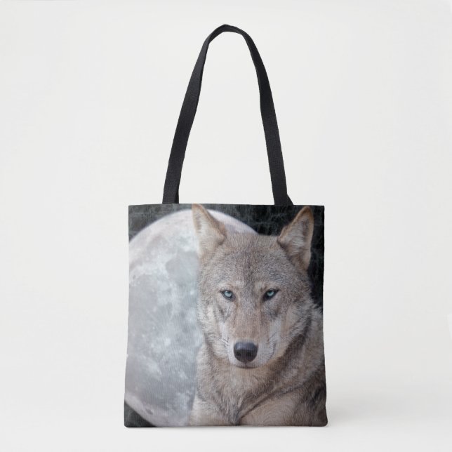 Wolf Moon All Over Print Bag (Front)