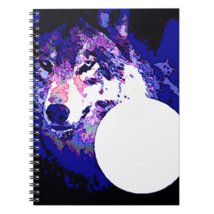 Wolf & Moon Notebook