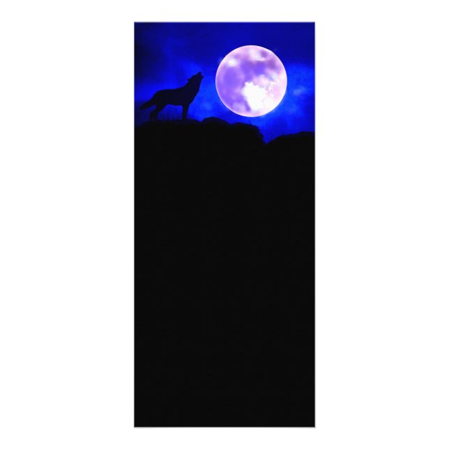 Wolf & Moon Rack Card (Front)