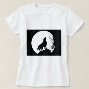 Wolf & Moon Silhoutte T-Shirt