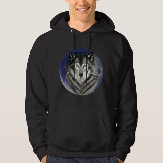 Wolf Moon Sweat - shirt à capuche (Devant)