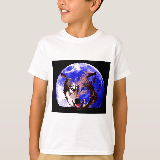 Wolf & Moon T-Shirt (Front)