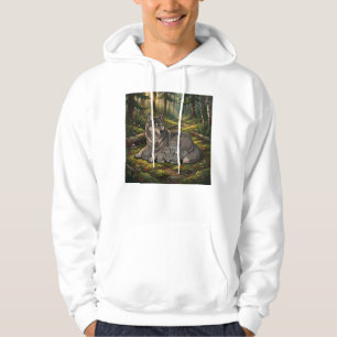 Wolf Mother And Pups  Hoodie