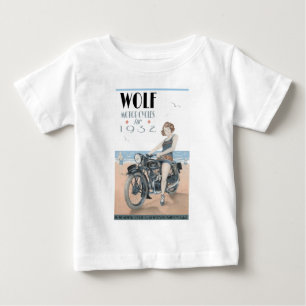 Wolf Motorcycles Baby T-Shirt