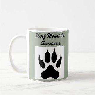 Wolf Mountain Paw Coffee Mug