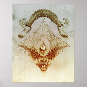 Wolf Mountain Poster