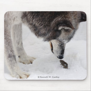 Wolf & Mouse Mousepad