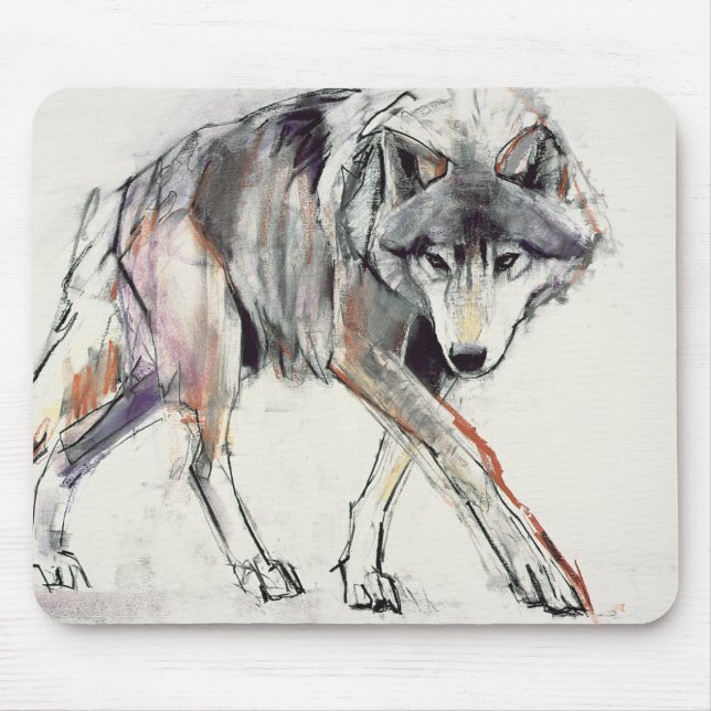Wolf Mouse Pad (Front)
