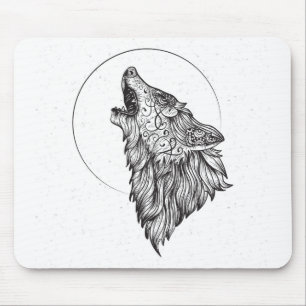 Wolf Mouse Pad