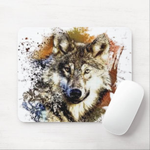 Wolf   mouse pad