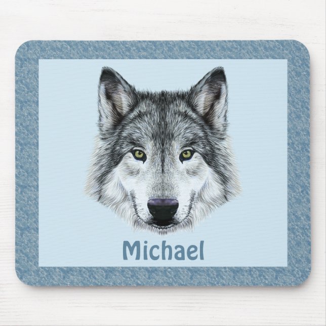 Wolf Mousepad (Front)
