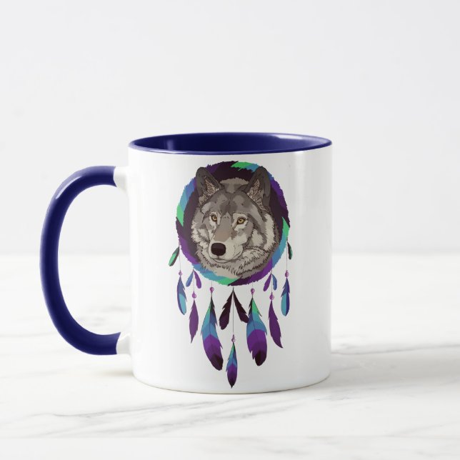Wolf Mug (Left)