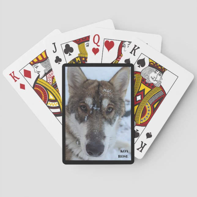 Wolf Name Playing Cards (Back)