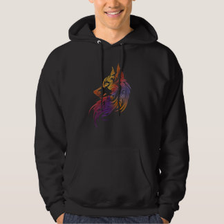 Wolf Norse Mythology Viking Native American Spirit Hoodie