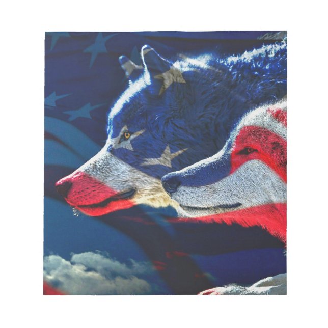 Wolf Notepad (Front)