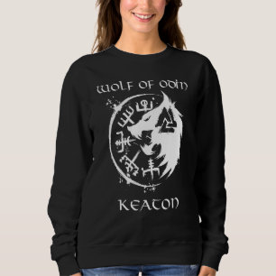 Wolf Of Odin Keaton  Personalized Sweatshirt