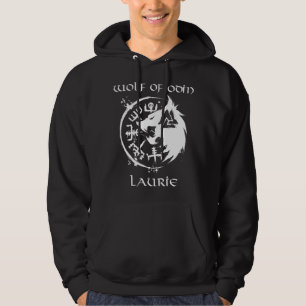 Wolf Of Odin Laurie - Personalized Long Sleeve Hoodie