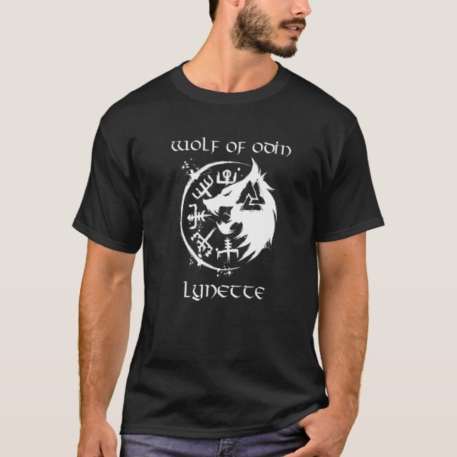 Wolf Of Odin Lynette  Personalized T-Shirt (Front)