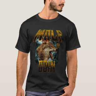 WOLF OF ODIN Viking Mythology Cool Nordic Tour T-Shirt