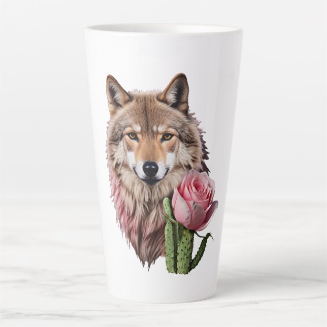 Wolf One Latte Mug (Front)