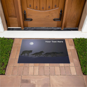 Wolf Pack Doormat