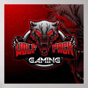 Wolf Pack gaming Poster
