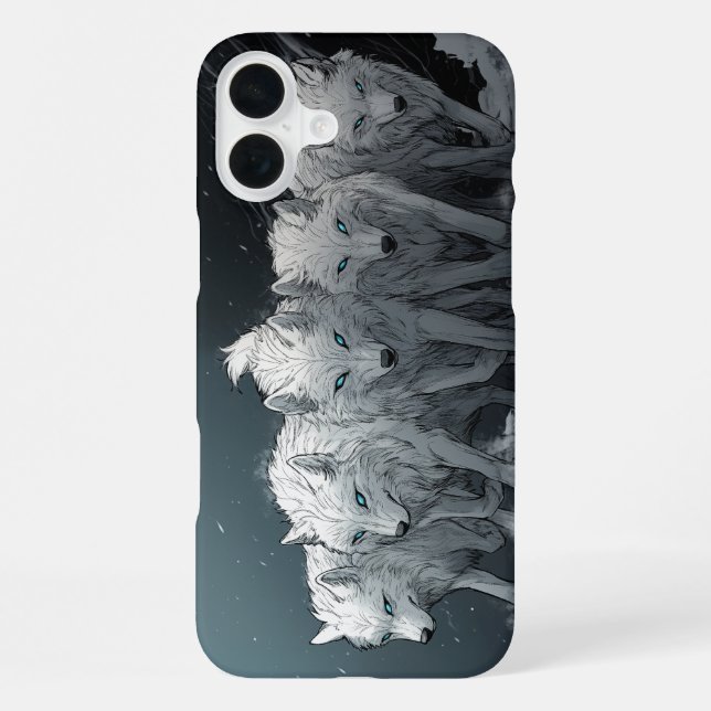 Wolf Pack  iPhone Case (Back)