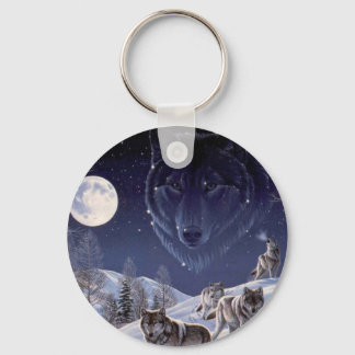 Wolf Pack Keychain