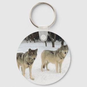 Wolf Pack Keychain
