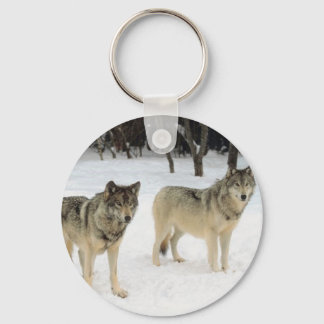 Wolf Pack Keychain