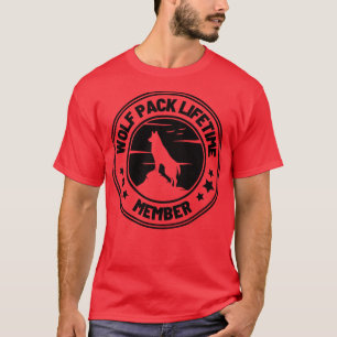 Wolf Pack Lifetime Membership 25 T-Shirt