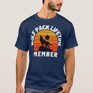 Wolf Pack Lifetime Membership 28 T-Shirt