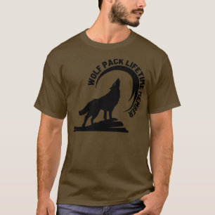 Wolf Pack Lifetime Membership 7 T-Shirt