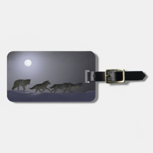 Wolf Pack  Luggage Tag