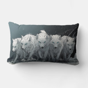 Wolf Pack Lumbar Pillow
