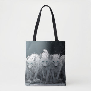 Wolf Pack Tote Bag
