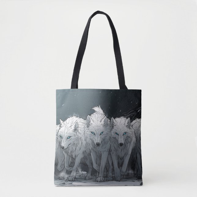 Wolf Pack  Tote Bag (Front)