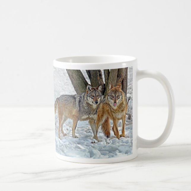 Wolf Pair Mug (Right)