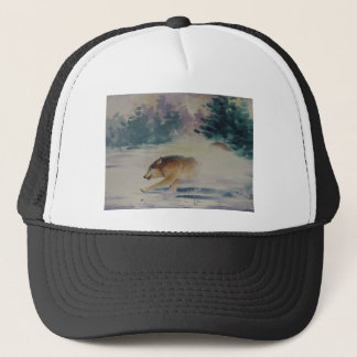 Wolf Pastel Trucker Hat