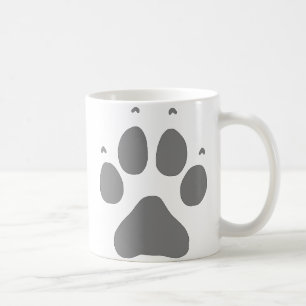 Wolf Paw Coffee Mug