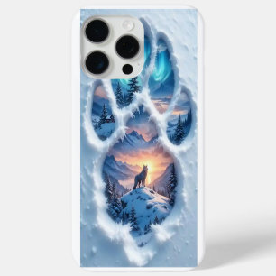 Wolf Paw Landscape iPhone 15 Pro Max Case