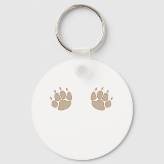 Wolf Paws Keychain