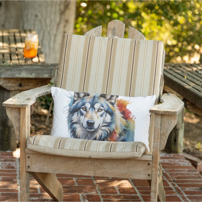 wolf pillow (Chair)