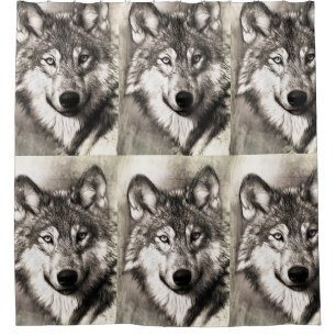 Wolf portrait