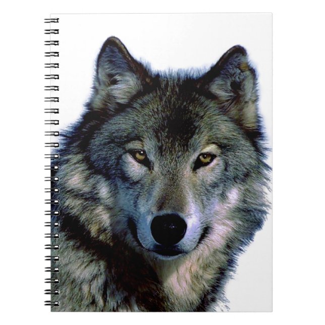 Wolf Portrait Notebook (Front)
