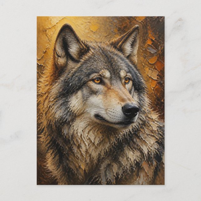 Wolf. Postcard (Front)