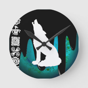 WOLF PRODUCTS ROUND CLOCK