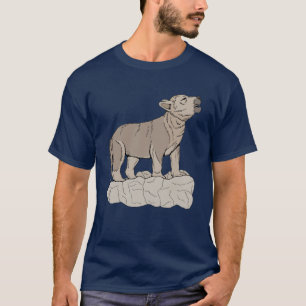 Wolf Pup Howling T-Shirt