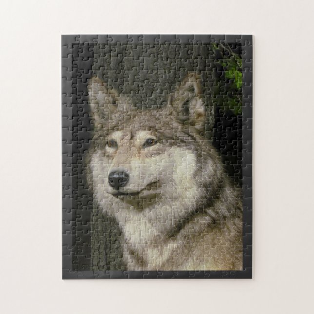 Wolf Puzzle (Vertical)